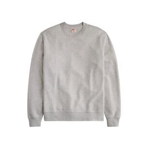 J.Crew Lightweight French Terry Cotton Sweatshirt Light Grey Size Small NWT